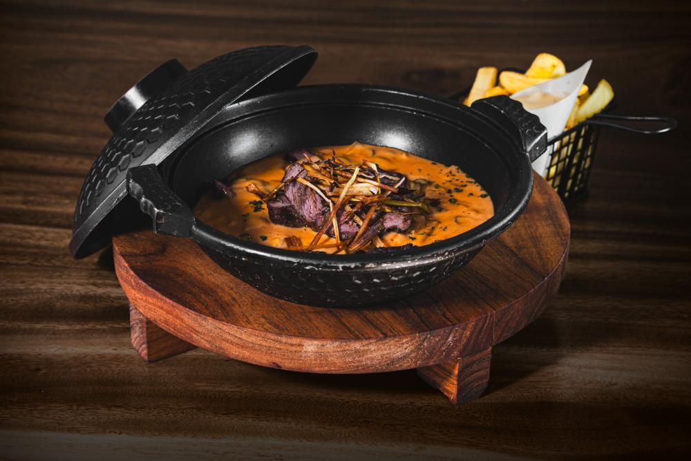 USA Black angus stroganoff beef strips