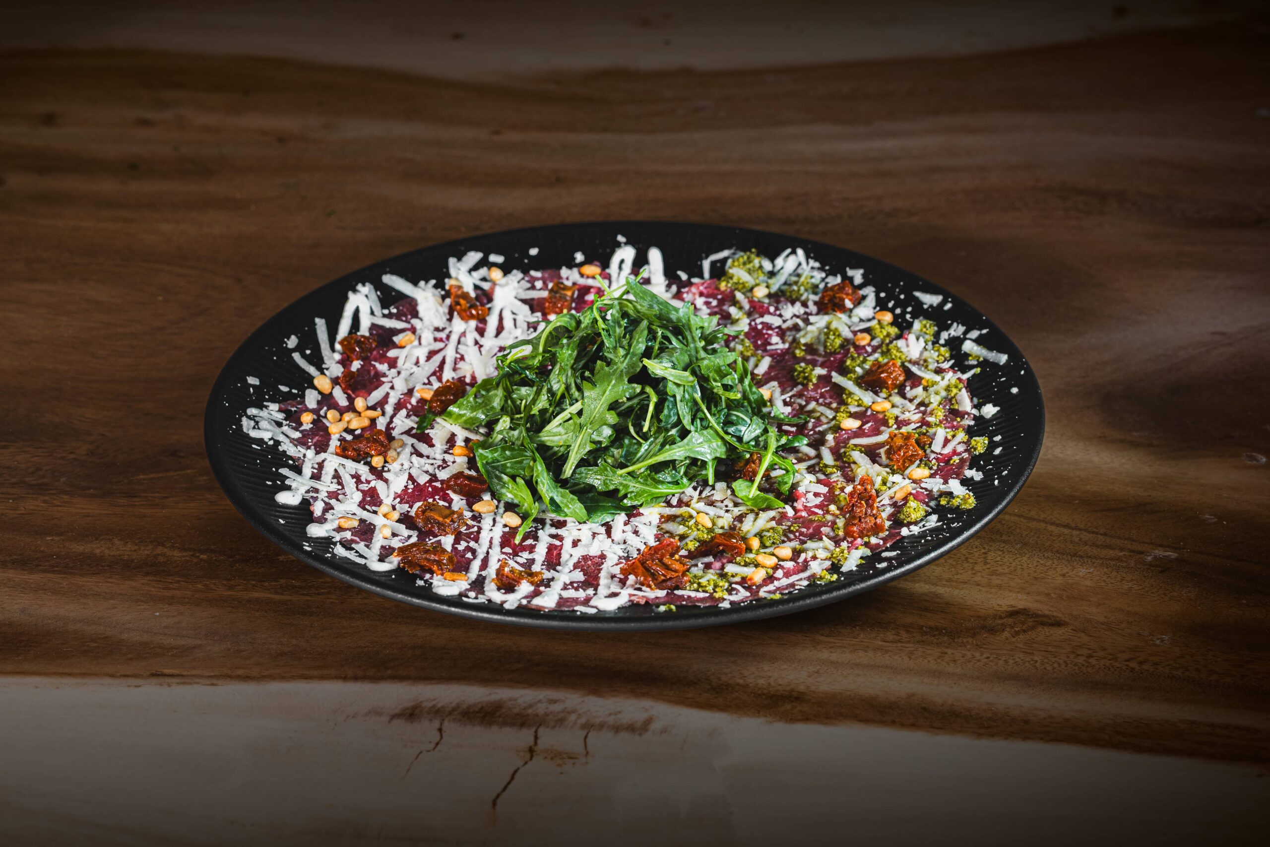 Black angus carpaccio