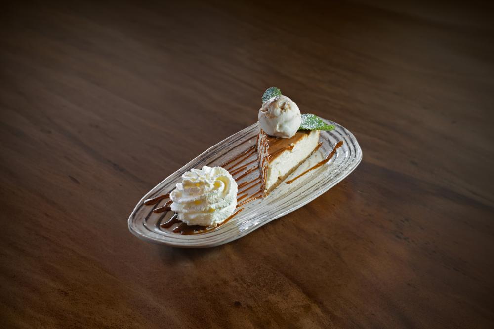 Caramel cheesecake
