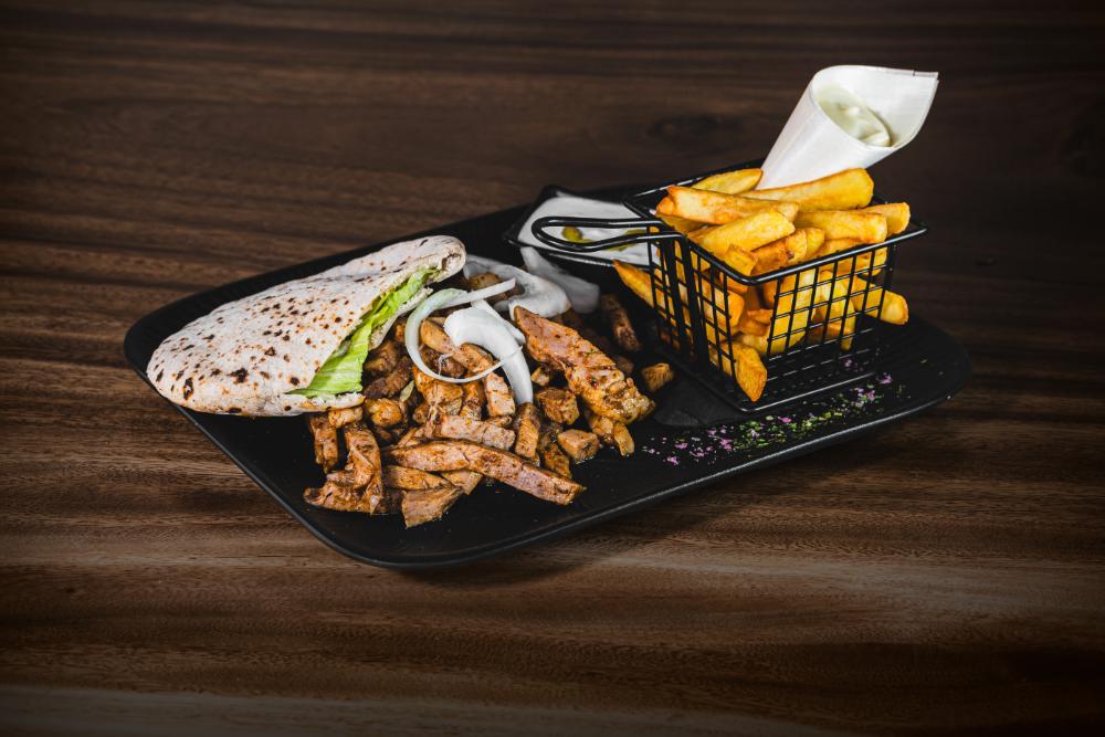 Pork gyros