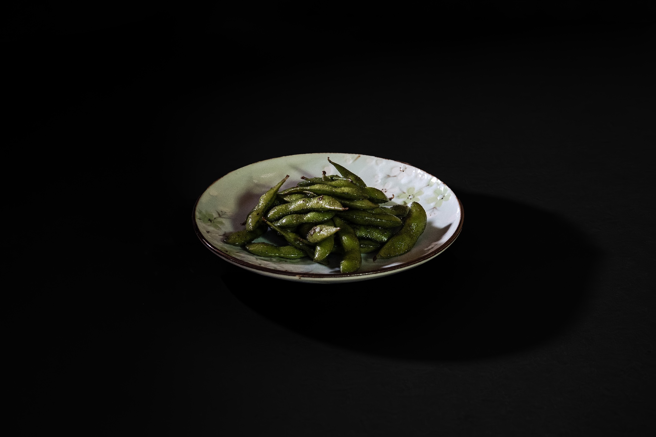 Edamame aburi chili