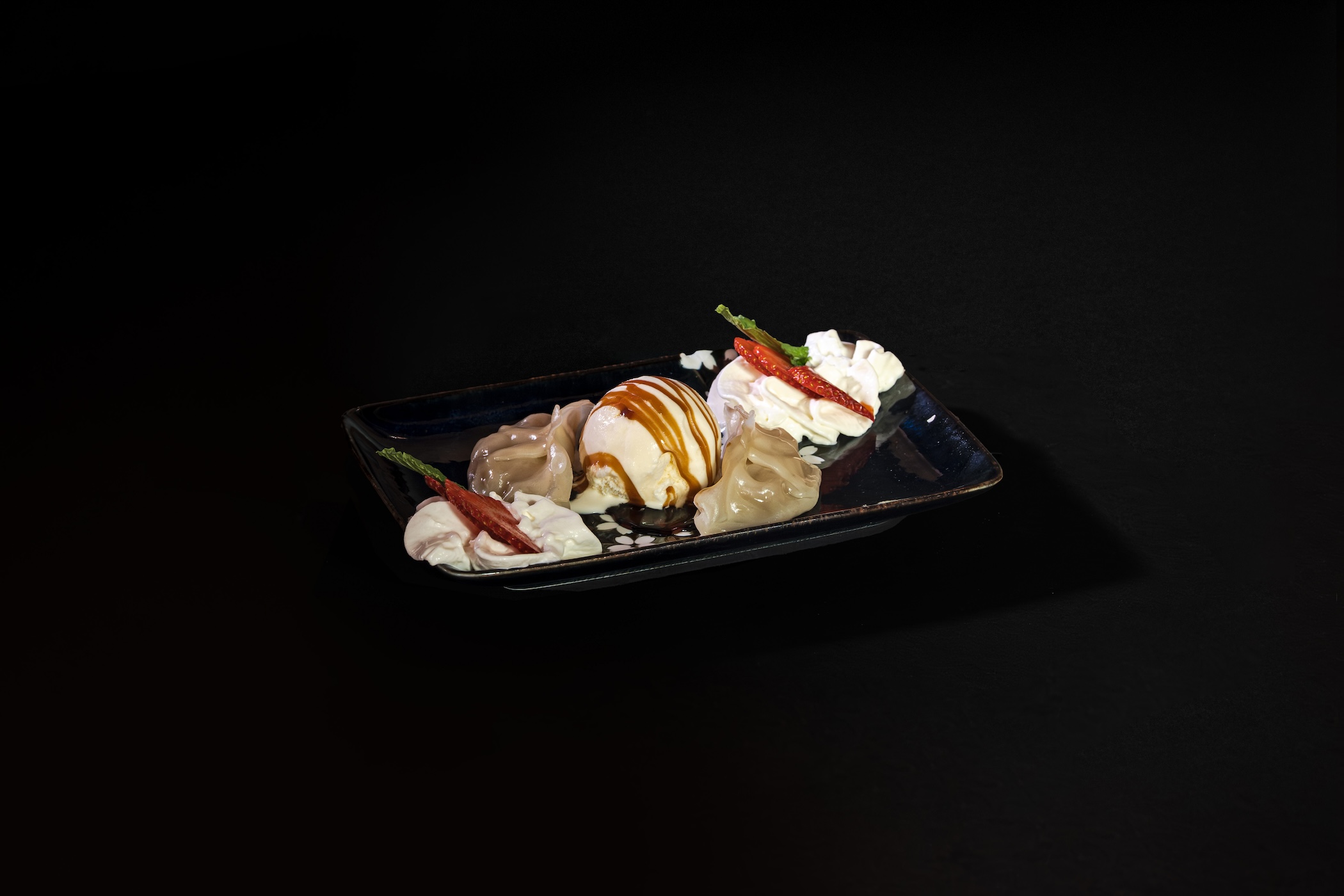 Apple yaki gyoza
