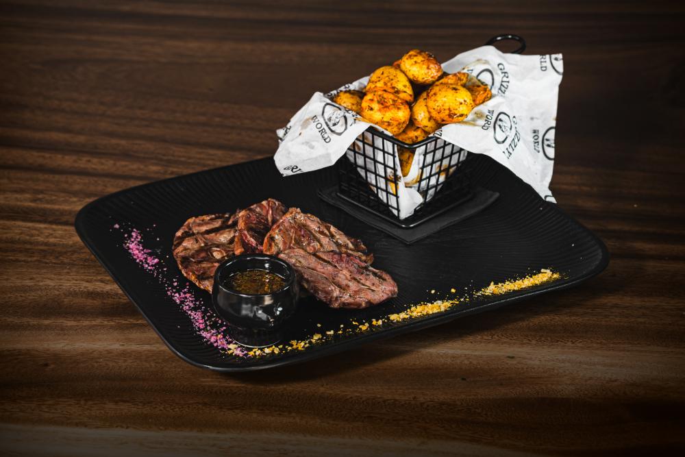 Grilled lamb T-bone