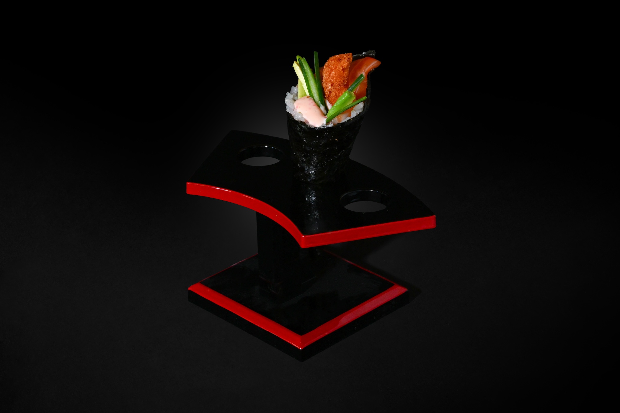 Salmon temaki